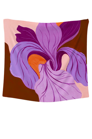 Iris Blooms Scarf