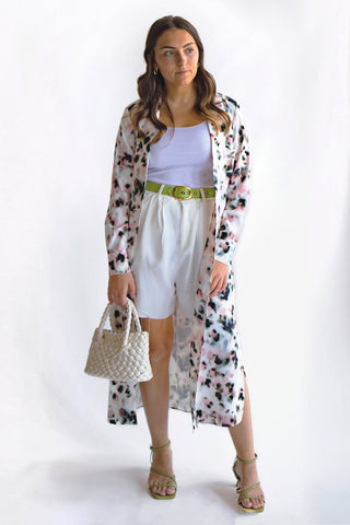 Nili Button Down, Grey Skies