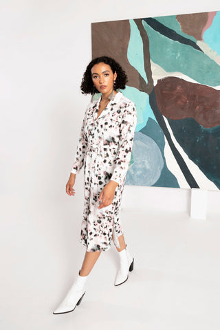Nili Button Down, Grey Skies